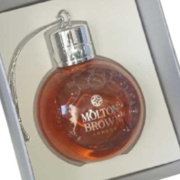 NEW~MOLTON BROWN BATH&SHOWER GEL FESTIVE BAUBLE - Picture 3 of 5